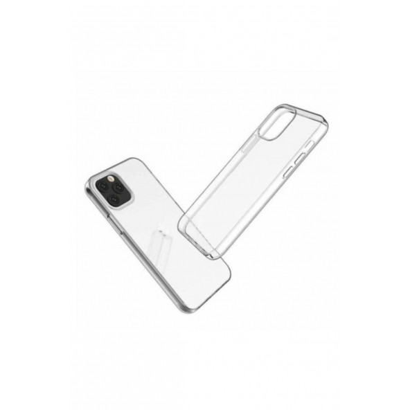iPhone 12 Pro Max Şeffaf Silikon Kılıf - Resim 2