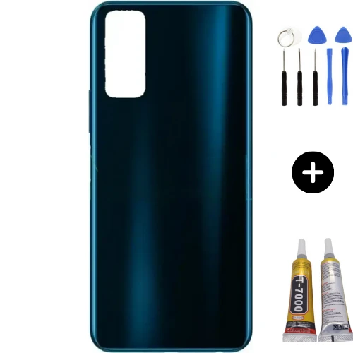 Vivo Y33S Uyumlu Arka Pil Kapağı Mavi + Montaj Seti ürün görseli 1