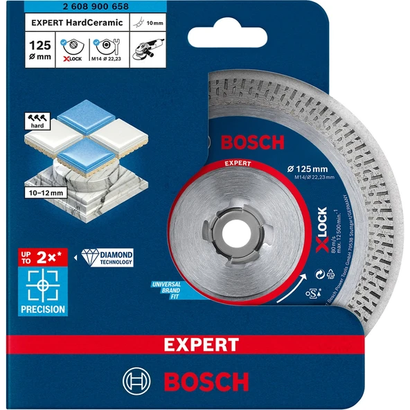 EXP X-LOCK Elmas Kesme Disk BFHaCeramic 125mm - Resim 5