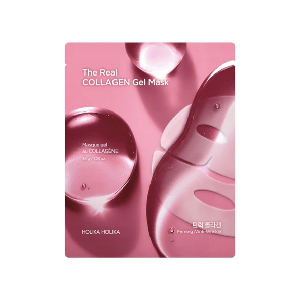 Holika Holika The Real Collagen Sıkılaştırıcı Etkili Jel Maske 35 g ürün görseli 1