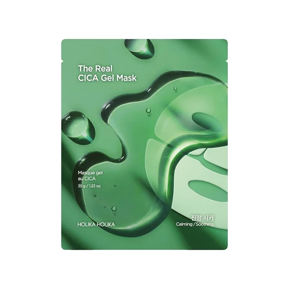 Holika Holika The Real Cica Ferahlatıcı Etkili Jel Maske 35 g ürün görseli 1