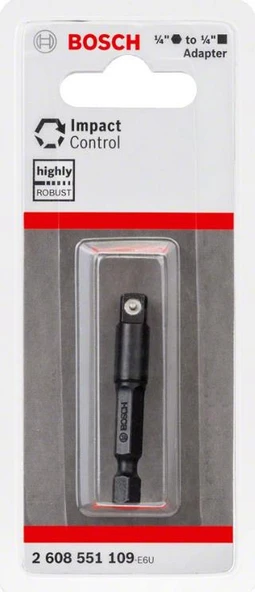 Bosch Impact Lokma Ucu Adaptörü Hex 1/4" - Resim 2
