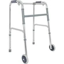 Ithal Tekerkekli Hasta Yürüteci Alüminyum Walker Wolker Yürüteç Katlanır ürün görseli 1