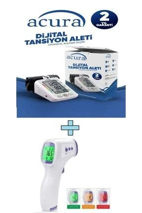 Medikaltec Ac-433 Koldan Ölçer Tam Otomatik Tansiyon Aleti + Ac-9270 Dijital Temassız Ateş Ölçer ürün görseli 1