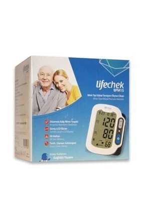 Medikaltec Bilek Bilek Tipi Dijital Tansiyon Ölçme Cihazı Bpm 15 Şarjlı Dijital ürün görseli 1