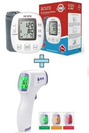 Medikaltec Ac-9080 Koldan Ölçer Tam Otomatik Tansiyon Aleti + Ac-9270 Dijital Temassız Ateş Ölçer ürün görseli 1