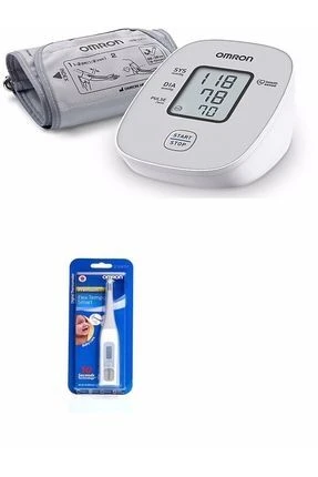 Medikaltec M2 Basic Dijital Koldan Tansiyon Aleti + Omron Flex Smart Çubuk Ateş Ölçer ürün görseli 1