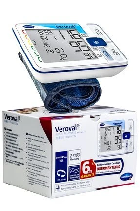 Medikaltec Veroval Bilekten Ölçer Dijital Tansiyon Aleti, 6yıl Garanti, 2x100 Hafızalı, Kolay Taşınabilir ürün görseli 1
