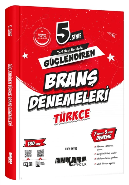 Ankara 2026 5. Sınıf Türkçe Branş Denemesi Güncel Müfredat ürün görseli 1