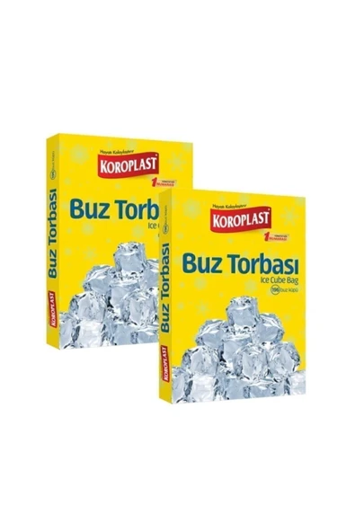 Koroplast Buz Torbası 196 Küp - 2'li ürün görseli 1