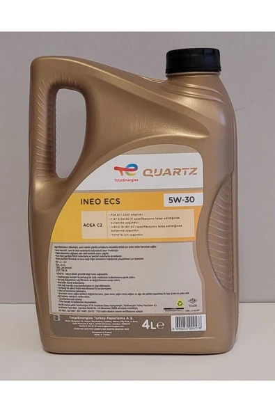 Quartz Ineo Ecs 5w-30 - Resim 2