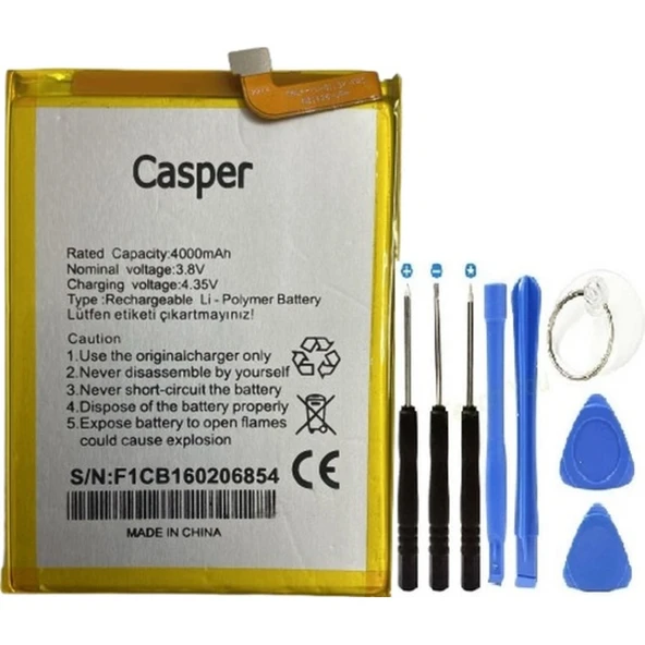 Casper X20 Pil Batarya + Tamir Set ürün görseli 1