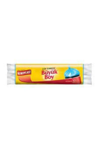 Koroplast Büyük Boy Güçlü Çöp Torbası 10'lu ürün görseli 1