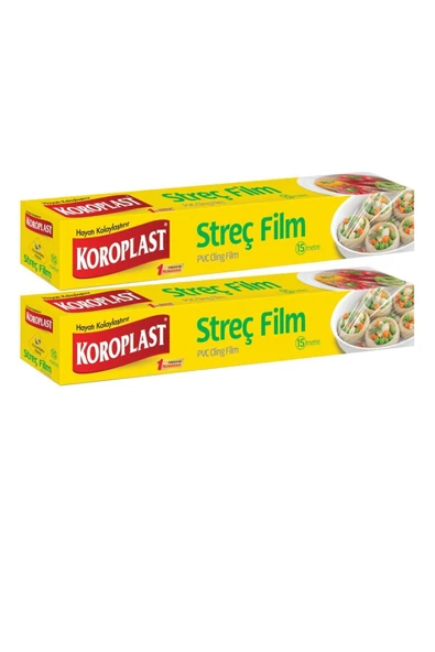 Koroplast 15 M Streç Film 2li ürün görseli 1