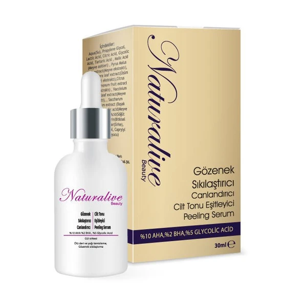 Naturalive Gözenek Sıkılaştırıcı Canlandırıcı Serum 30ml ürün görseli 1