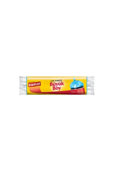 Koroplast Büyük Boy Çöp Torbası 10'lu ürün görseli 1