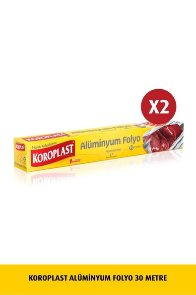 Koroplast Alümünyum Folyo 15 metre X 2 Adet ürün görseli 1