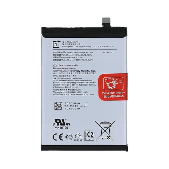 Oneplus Nord N100 Pil Batarya Blp813 ürün görseli 1