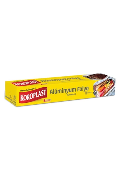 Koroplast Alüminyum Folyo 15 Metre 1 Adet ürün görseli 1