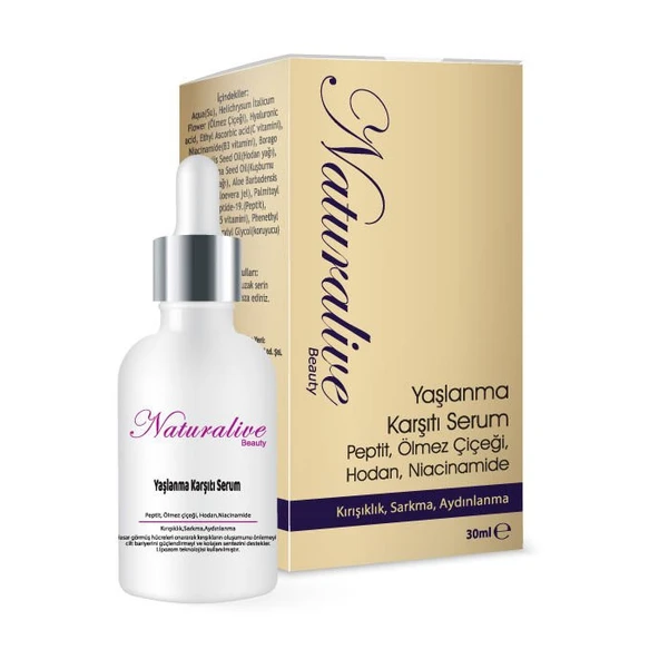 Naturalive Yaşlanma Karşıtı Serum 30ml ürün görseli 1