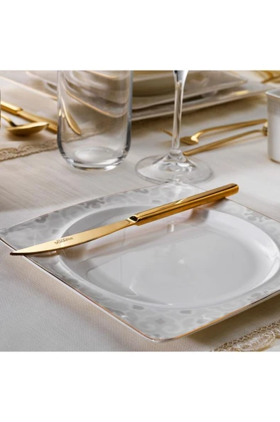 Glamor Point Yemek Takımı 60 Parça-beyaz - Resim 5