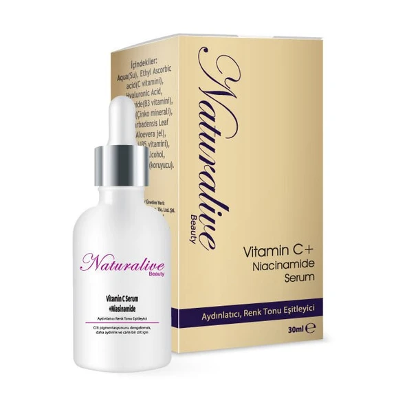Naturalive Vitamin C+ Niacinamide Serum 30ml ürün görseli 1
