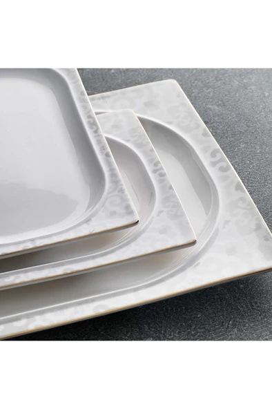 Glamor Point Yemek Takımı 60 Parça-beyaz - Resim 2