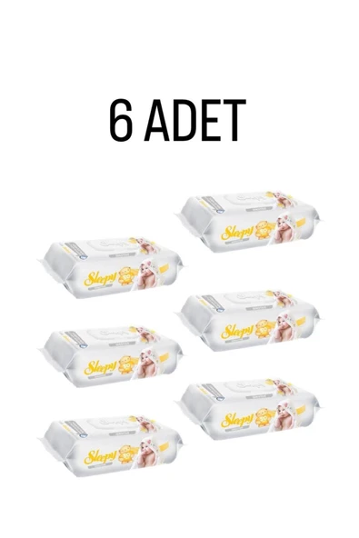 Sleepy Sensitive Islak Havlu 6x90 lı 6 Paket 540 Yaprak ürün görseli 1