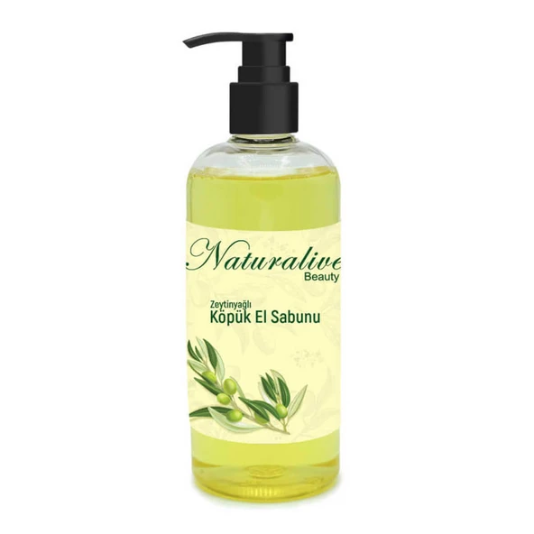Naturalive Zeytinyağlı Köpük Sabun 500ml ürün görseli 1