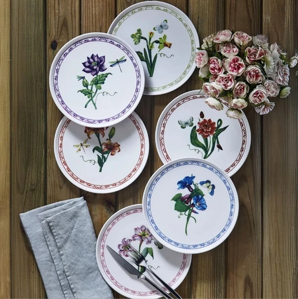 Fecra Beyda 6 Parça Pasta Tabağı Seti ürün görseli 1