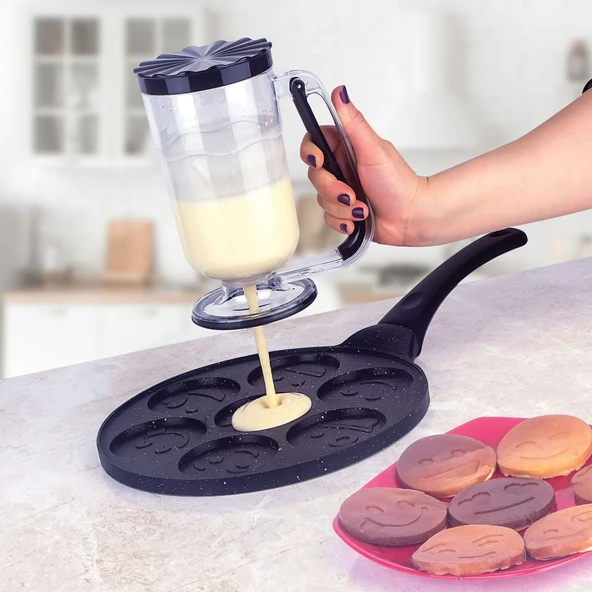 TİMEX TM 305 PANCAKE HAMUR PORSİYONLAYICI SİYAH ürün görseli 1