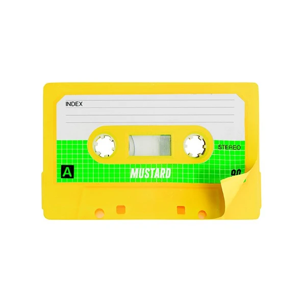 Mustard Kaset Sticky Not Kağıdı - Resim 2
