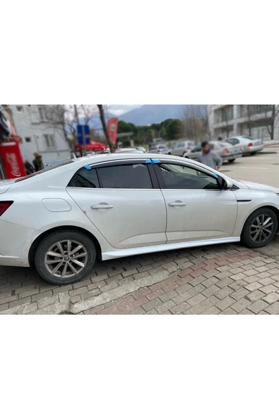 Renault megane 4 yan marşpiyel  ( plastik ) tam uyumlu ürün görseli 1