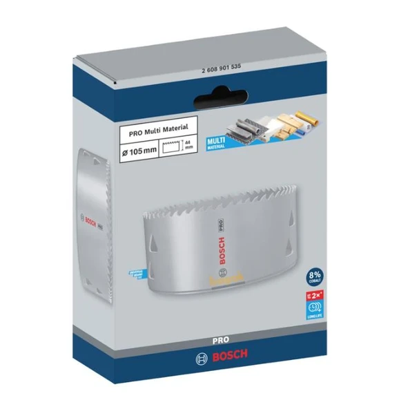 Bosch Pro Multi Material Delik Açma Testeresi 105m - Resim 2
