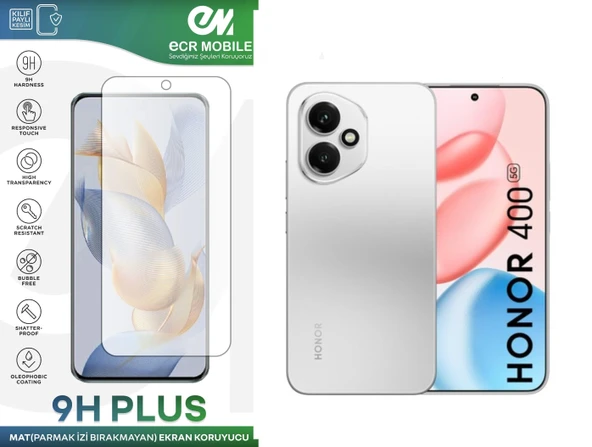 Honor 400 Ekran Koruyucu MAT Parmak İzi Bırakmayan Uyumlu Esnek Nano Kırılmayan ürün görseli 1