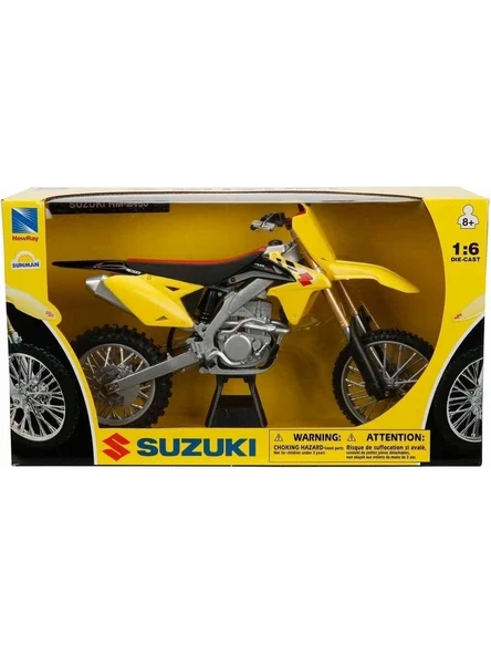 Sunman NewRay 1:6 Kawasaki KX450 Model Motosiklet ürün görseli 1