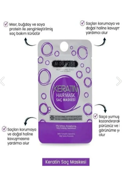 Morfose Keratin Saç Maskesi 25 Ml ürün görseli 1