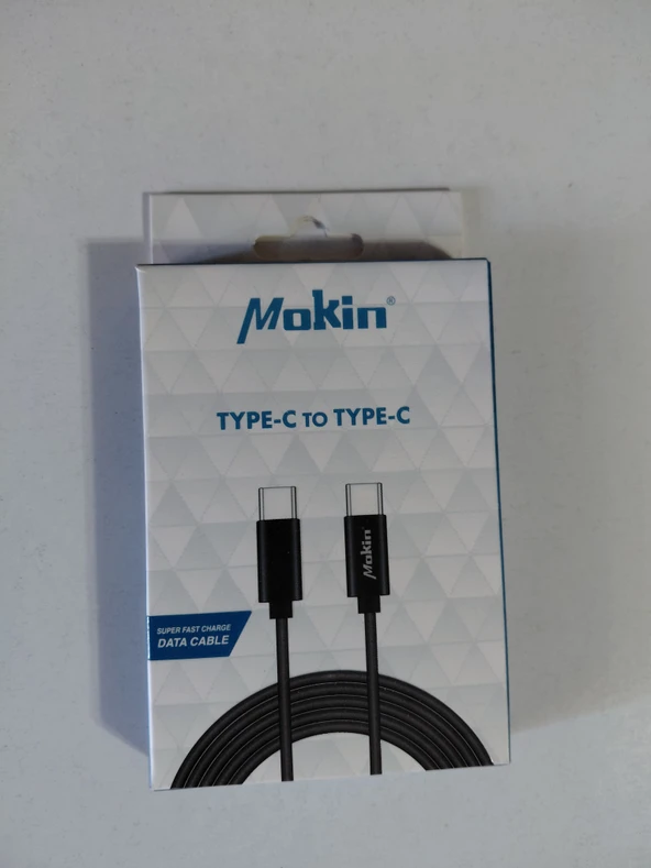 ASLANTİC MOKİ FAST TYPE-C TYPE-C USB KABLO ürün görseli 1