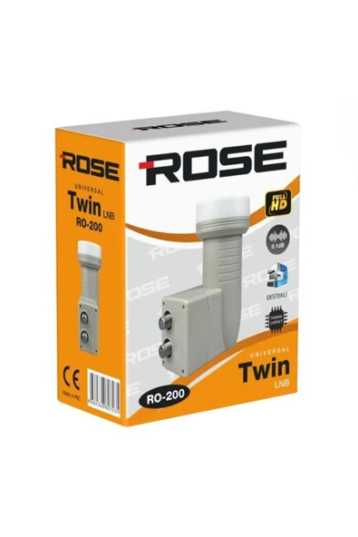 atesin online Rose Ro-200 Unıversal Twın Çiftli Lnb 0.1db ürün görseli 1
