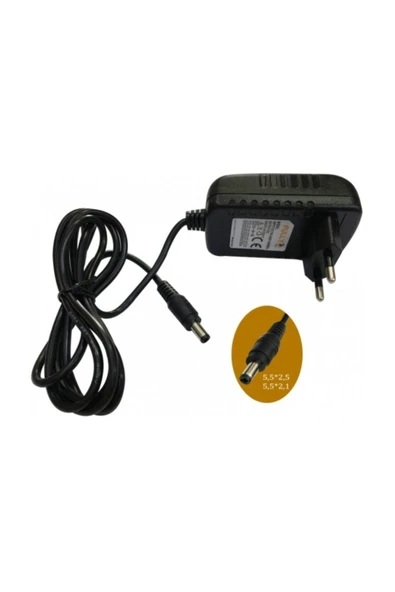 FULLY 24volt 1amper Adaptör 5,5x2,5mm Jak Fişli ürün görseli 1