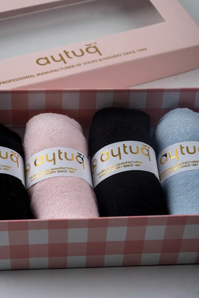 Aytuğ Kadın Modal Patik Çorap 5 Çift Özel Kutulu 4 Renk 33241 ürün görseli 1