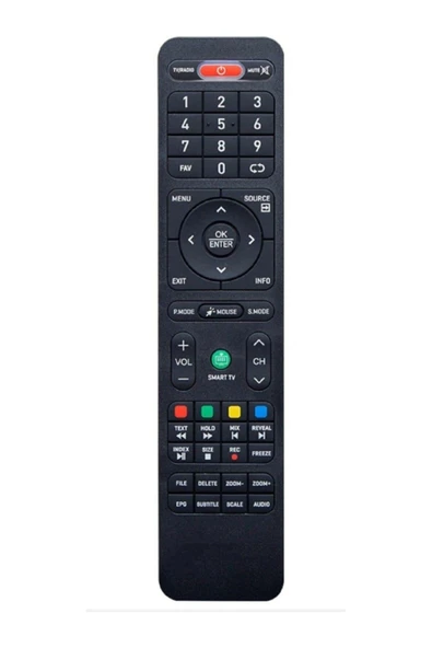 ONVO smart lcd led tv kumandası uzaktan kumanda ürün görseli 1
