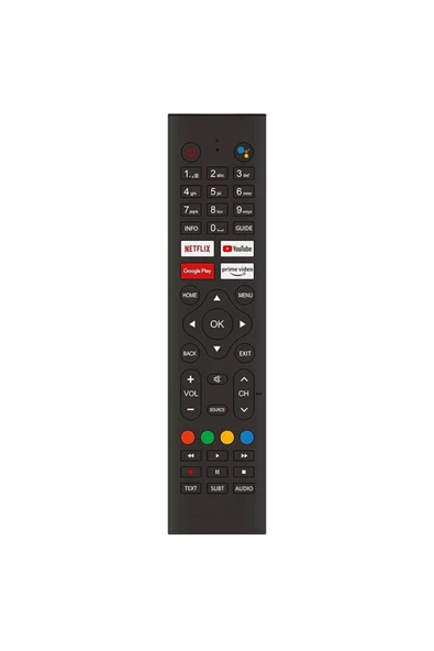 Turn Sunny Axen Android TV Kumandası Ses Komutsuz ürün görseli 1