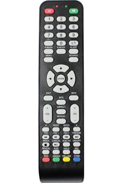 Profilo Sanyo Saba Lcd Tvler Ile Uyumlu Uzaktan Kumanda ürün görseli 1