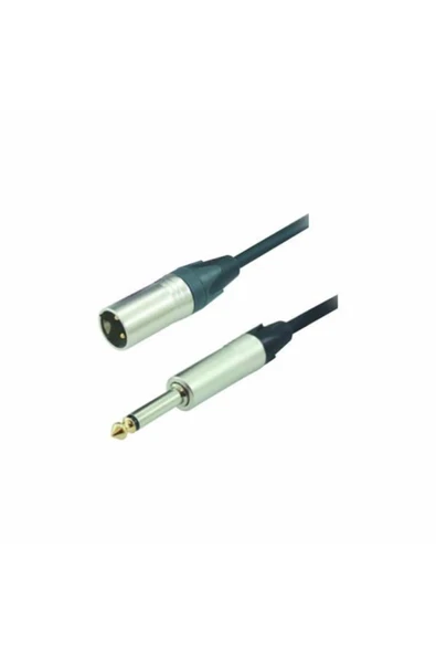 Class Xlr Erkek - 6.35 Mono Kablo 1 Metre Kb3101 ürün görseli 1