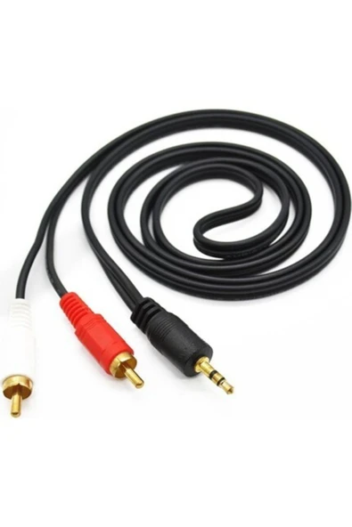 NIVATECH Ntc 421 3,5mm To 2rca 3 Metre Ses Kablo ürün görseli 1