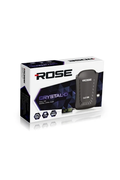 Rose CYRSTAL-D FULL HD MİNİ DİJİTAL UYDU ALICISI ürün görseli 1