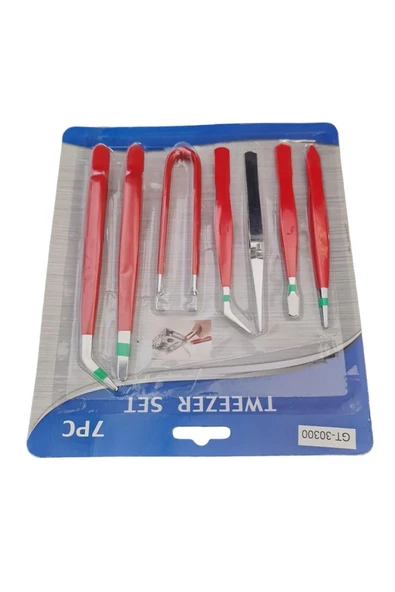 GeSi 7li Cımbız Seti Gt-30300 - Resim 4
