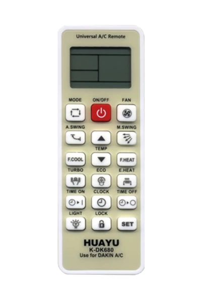WEKO Huayu Kk K-dk680+ Daıkın Unıversal Akıllı Klima Kumanda Ambalajlı ürün görseli 1