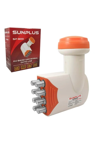 sunplus Lnb Sekizli (OCTO) 0.1db 3d 4k Sp-800 ürün görseli 1